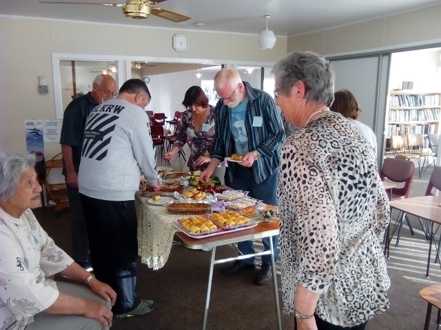 Hospitality from the Kawerau members